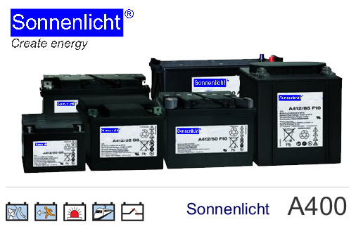 德国阳光蓄电池A412产品介绍